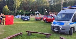miejsce tragicznego zdarzenia nad jeziorem Hartowieckim