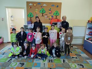 spotkanie z przedszkolakami w Wysokiej