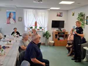 STOP włamaniom do domów - spotkanie policjantek z seniorami
