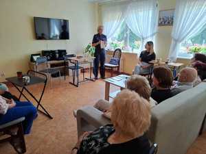 spotkanie policjantek z seniorami