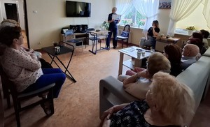 spotkanie policjantek z seniorami