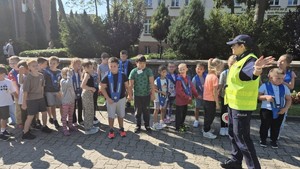 spotkanie policjantek z uczniami