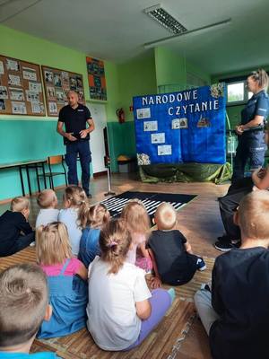 spotkania policjantów z młodzieżą i z dziećmi