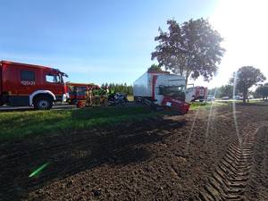 zdarzenie z ciężarówką