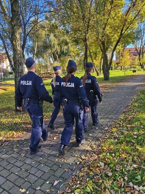 kursanci APOL podczas służb w powiecie działdowskim