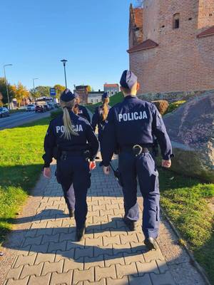 kursanci APOL podczas służb w powiecie działdowskim