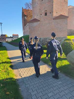 kursanci APOL podczas służb w powiecie działdowskim