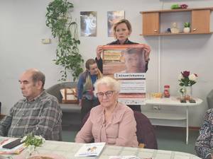 spotkanie policjantek z seniorami z Klubu Senior + w Działdowie