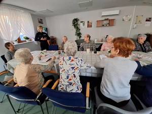 spotkanie policjantek z seniorami z Klubu Senior + w Działdowie