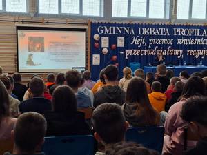 Debata społeczna &quot;Hejt, przemoc...&quot; w Ruszkowie