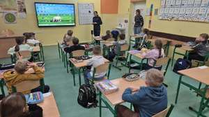 wizyta policjantek w szkole