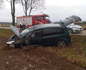 zdarzenie drogowe w Filicach