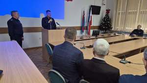 Odprawa roczna policjantów powiatu działdowskiego