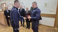 Odprawa roczna policjantów powiatu działdowskiego