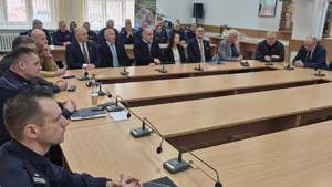 Odprawa roczna policjantów powiatu działdowskiego