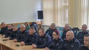 Odprawa roczna policjantów powiatu działdowskiego