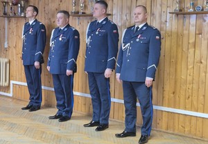 Zbiórka z okazji zmiany na stanowisku Komendanta Powiatowego Policji w Działdowie