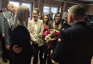 Zbiórka z okazji zmiany na stanowisku Komendanta Powiatowego Policji w Działdowie