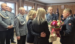 Zbiórka z okazji zmiany na stanowisku Komendanta Powiatowego Policji w Działdowie