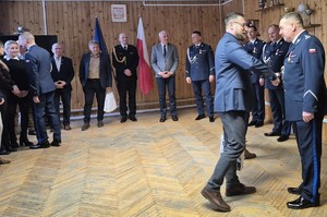 Zbiórka z okazji zmiany na stanowisku Komendanta Powiatowego Policji w Działdowie