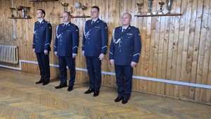 Zbiórka z okazji zmiany na stanowisku I Zastępcy Komendanta Powiatowego Policji w Działdowie