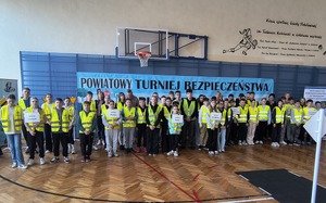 Rowerowy Turniej BRD - eliminacje powiatowe w Lidzbarku