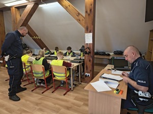 Rowerowy Turniej BRD - eliminacje powiatowe w Lidzbarku