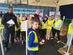 Rowerowy Turniej BRD - eliminacje powiatowe w Lidzbarku