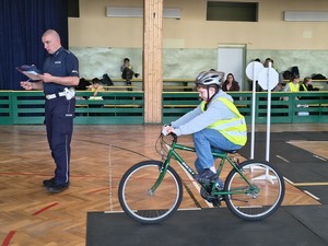 Rowerowy Turniej BRD - eliminacje powiatowe w Lidzbarku