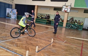 Rowerowy Turniej BRD - eliminacje powiatowe w Lidzbarku