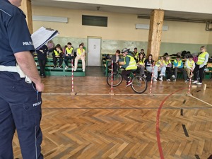 Rowerowy Turniej BRD - eliminacje powiatowe w Lidzbarku