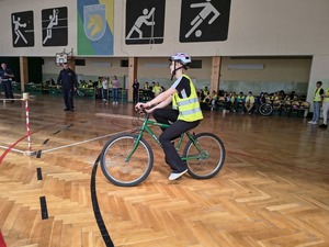 Rowerowy Turniej BRD - eliminacje powiatowe w Lidzbarku