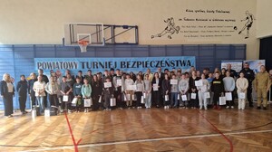 Rowerowy Turniej BRD - eliminacje powiatowe w Lidzbarku
