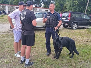 Policyjny pies Kalif odszedł na zasłużoną emeryturę